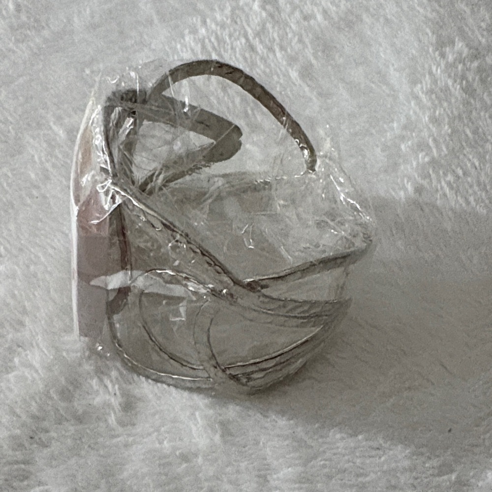 Silver Geometric Cuff Bracelet